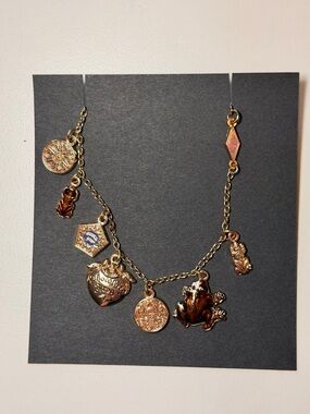 Gold-Tone Honeyduke’s Sweets Charm Bracelet